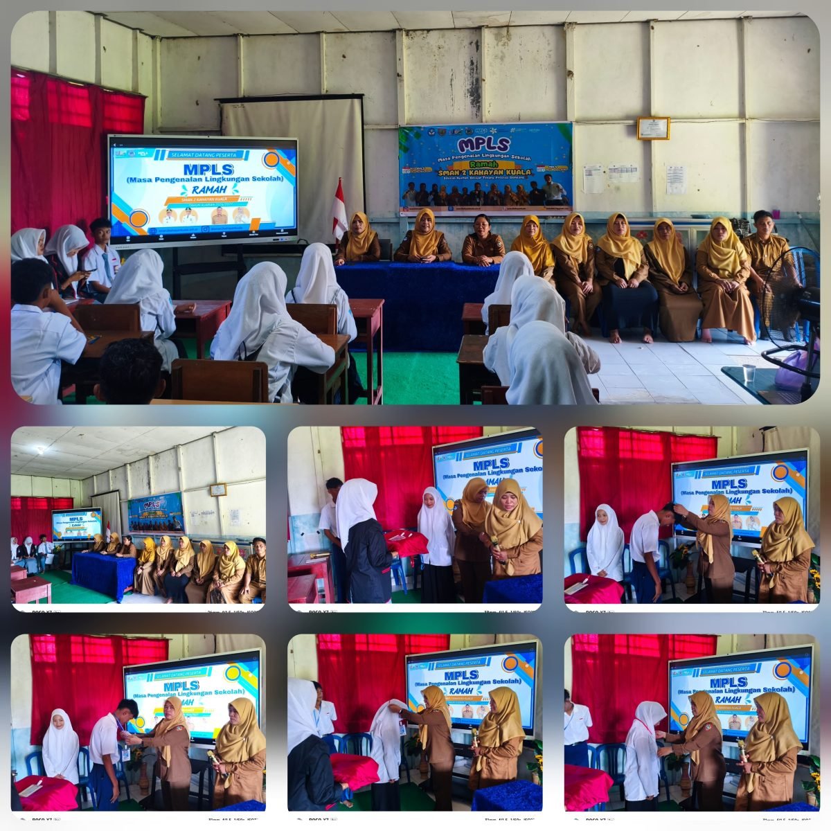 Pembukaan MPLS Ramah SMAN 2 Kahayan Kuala