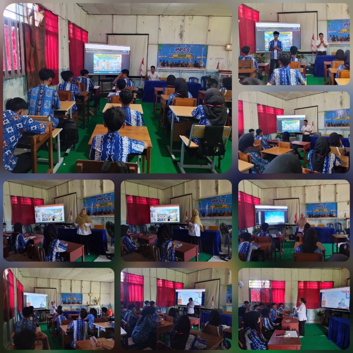 Hari ke tiga kegiatan MPLS di SMAN 2 KAHAYAN KUALA.